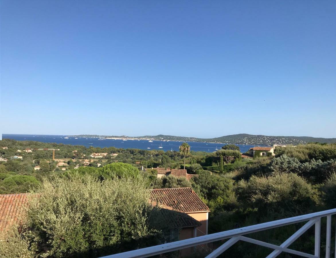 Les Restanques, Bastides Vue Golfe Saint Tropez Apartment Гримо Екстериор снимка