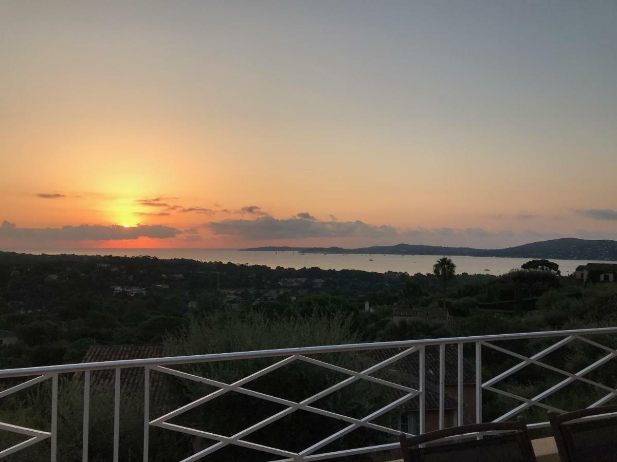 Les Restanques, Bastides Vue Golfe Saint Tropez Apartment Гримо Екстериор снимка